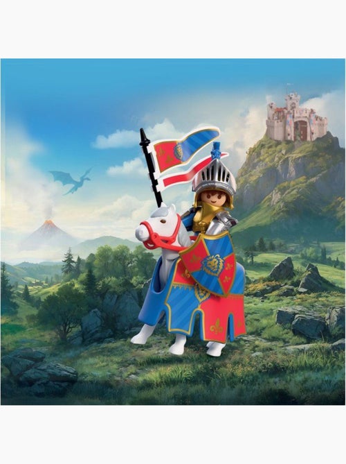 Playmobil 72119 chef des chevaliers du lion, adventure les chevaliers, 16 pièces, dès 4 ans - Kiabi