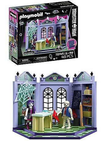 Playmobil 72145 monster high salle de classe, dès 4 ans