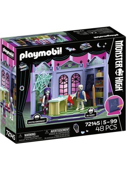 Playmobil 72145 monster high salle de classe, dès 4 ans - Kiabi