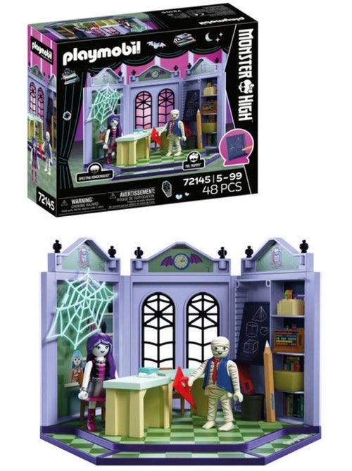 Playmobil 72145 monster high salle de classe, dès 4 ans - Kiabi