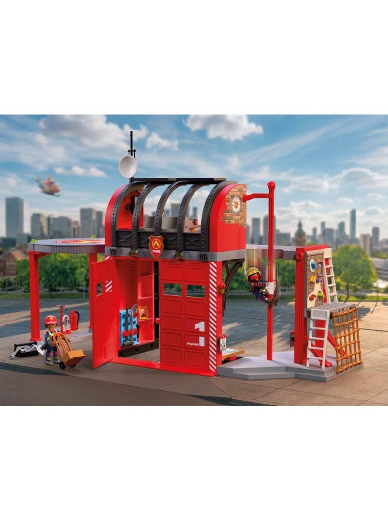 Playmobil 72191 grande caserne de pompiers, city action, N/A - Kiabi