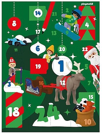 Playmobil 72226 - calendrier de l'avent lutin de noël