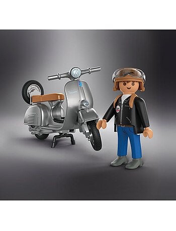 Playmobil 72282 vespa 80ème anniversaire : style original