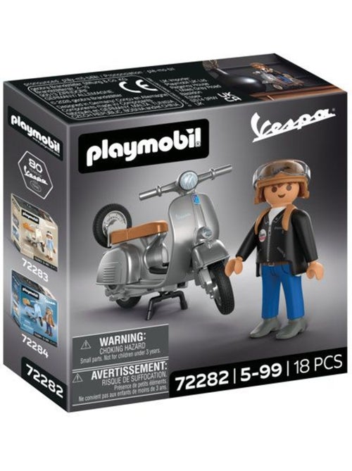 Playmobil 72282 vespa 80ème anniversaire : style original - Kiabi