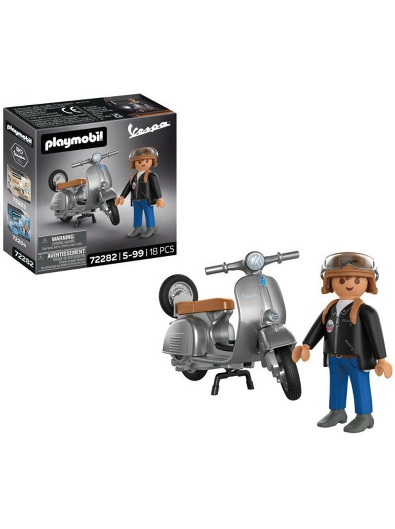 Playmobil 72282 vespa 80ème anniversaire : style original N/A - Kiabi