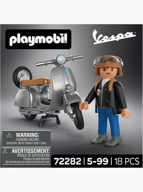Playmobil 72282 vespa 80ème anniversaire : style original - Kiabi
