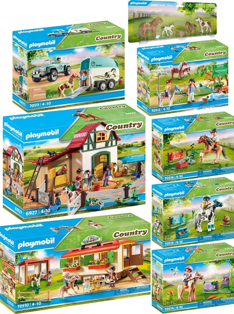 Playmobil – Country – 6927+70510+70511+70512+70514+70515+70516+70682 N/A - Kiabi