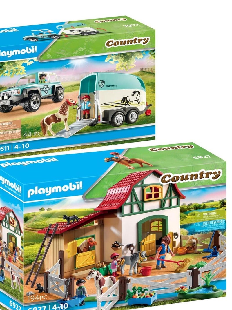 Playmobil – Country – 6927+70511 N/A - Kiabi