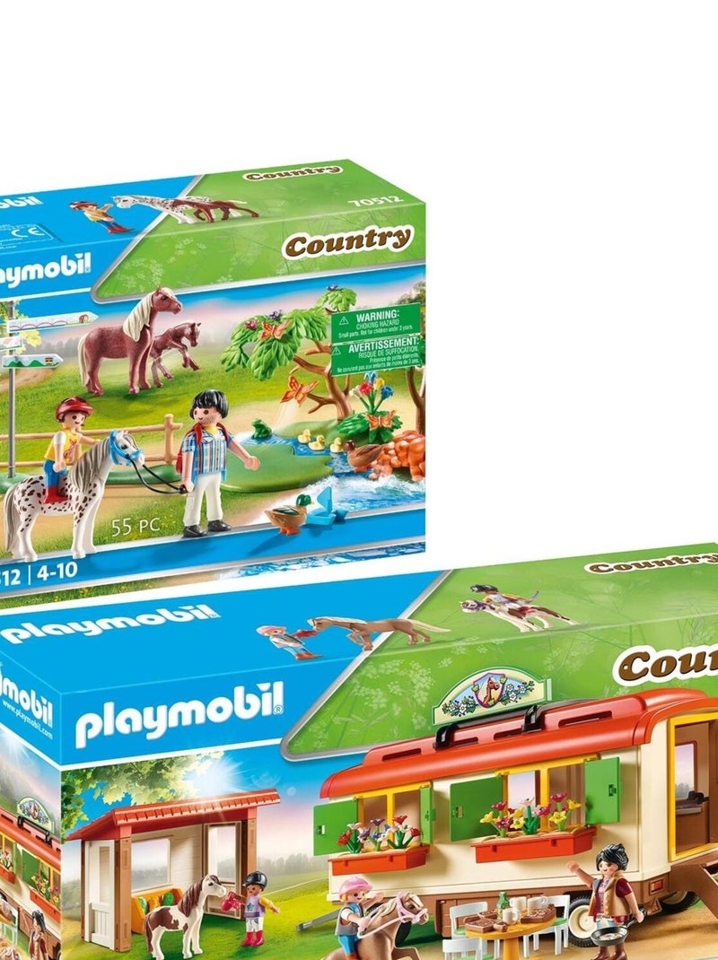 Playmobil – Country – 70510+70512 N/A - Kiabi