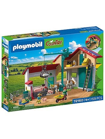 Playmobil country 72160 grande ferme et étable