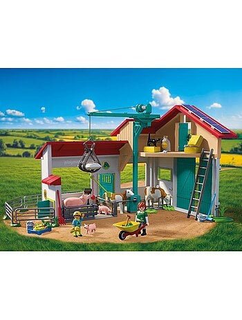 Playmobil country 72160 grande ferme et étable