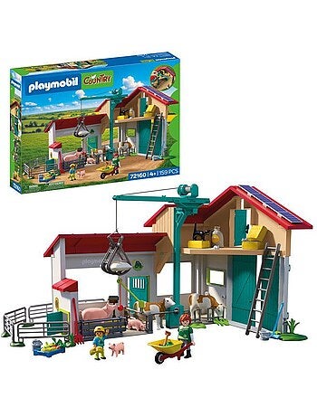 Playmobil country 72160 grande ferme et étable
