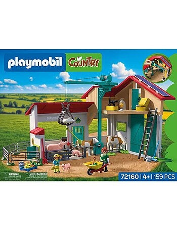 Playmobil country 72160 grande ferme et étable