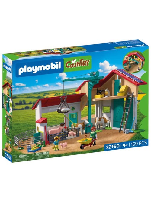 Playmobil country 72160 grande ferme et étable - Kiabi