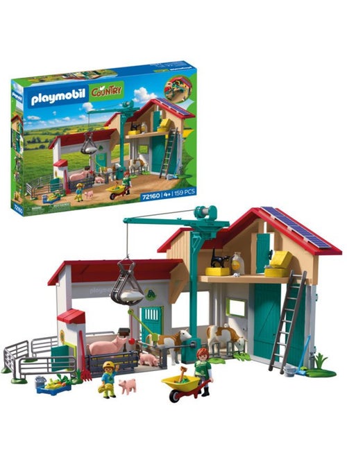 Playmobil country 72160 grande ferme et étable - Kiabi