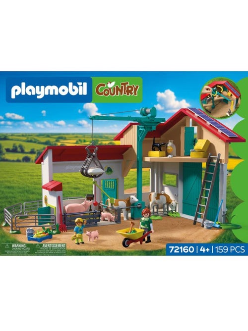 Playmobil country 72160 grande ferme et étable - Kiabi