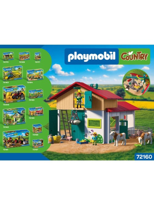 Playmobil country 72160 grande ferme et étable - Kiabi