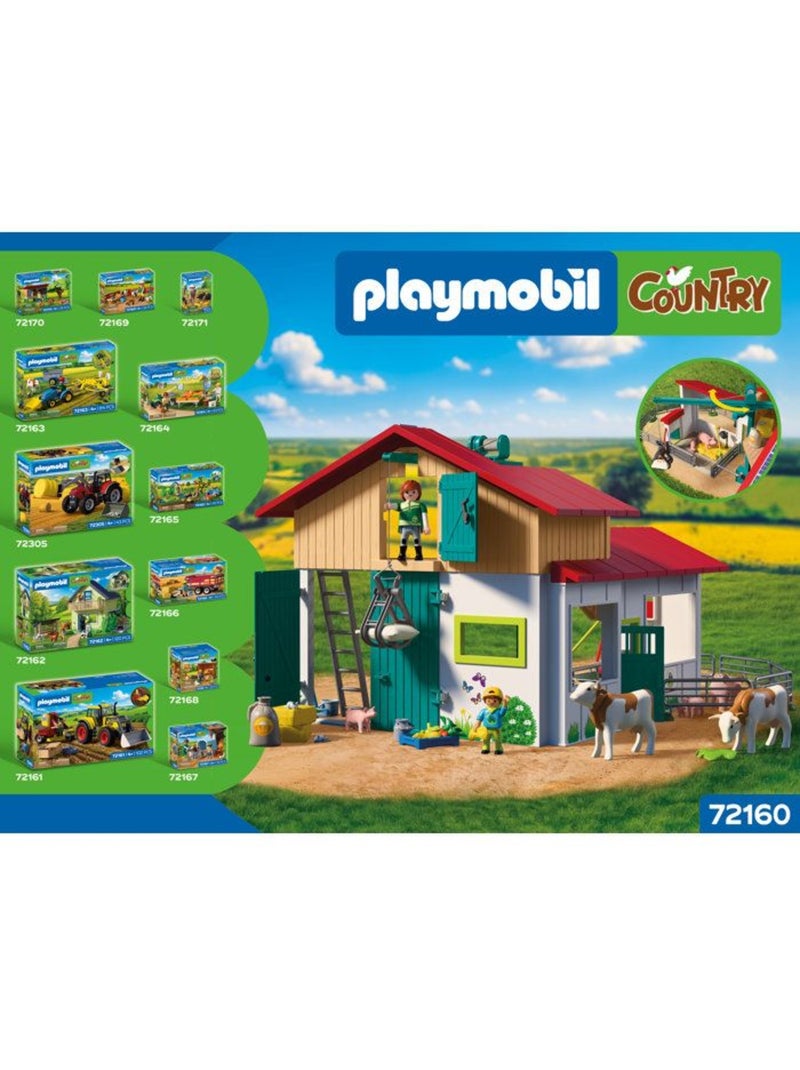 Playmobil country 72160 grande ferme et étable N/A - Kiabi