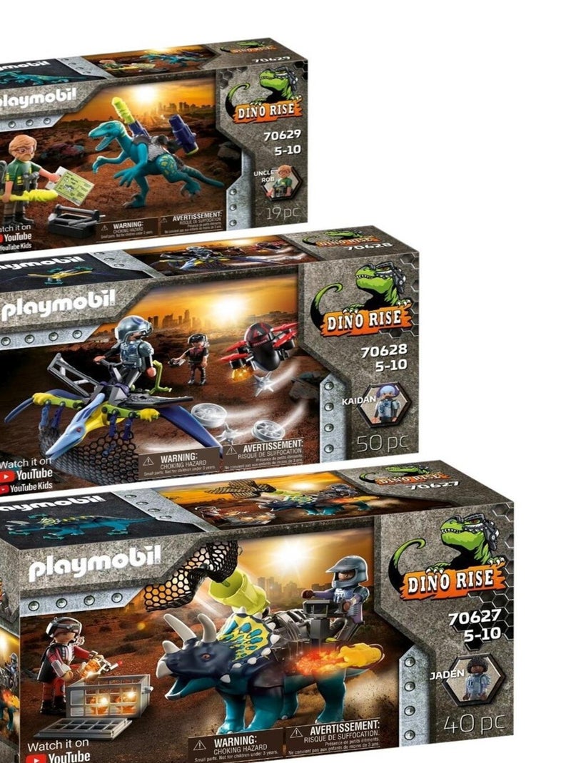Playmobil – Dino Rise – 70627+70628+70629 N/A - Kiabi