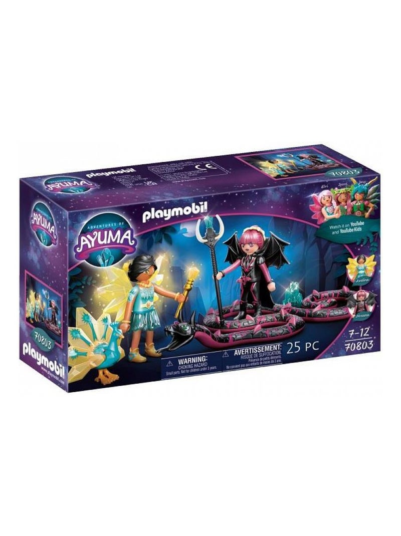 Playmobil Fées Magiques : Fée de Cristal et Fée Chauve-Souris avec Animaux N/A - Kiabi