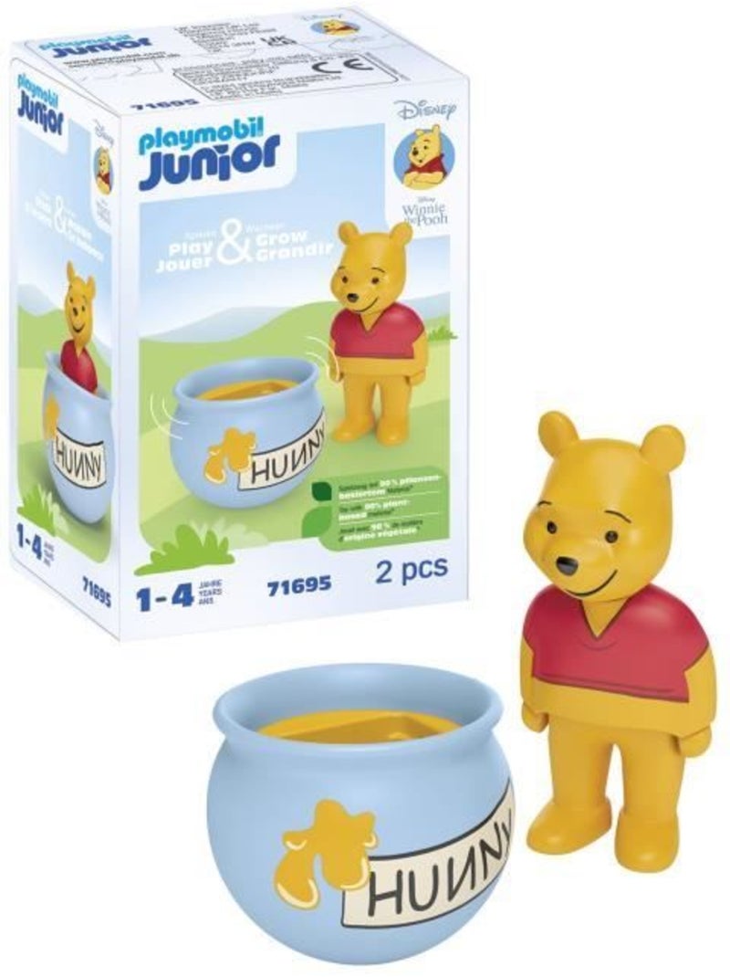 Playmobil junior 71695 winnie l'ourson et culbuto pot de miel, junior & disney, dès 12 mois N/A - Kiabi