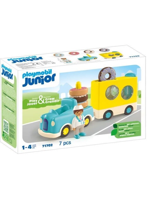Playmobil junior 71702 camion de donuts junior, dès 12 mois - Kiabi