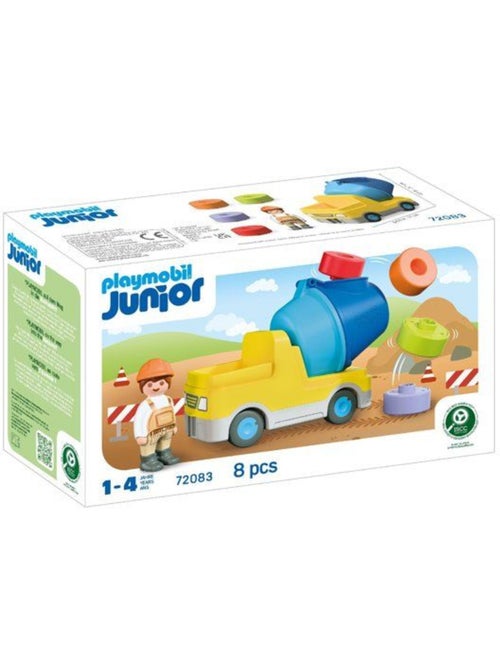 Playmobil junior 72083 bétonneuse - Kiabi