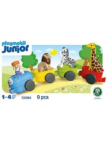 Playmobil junior 72084 train des animaux