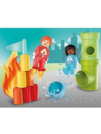 Playmobil junior 72085 super-héros en action