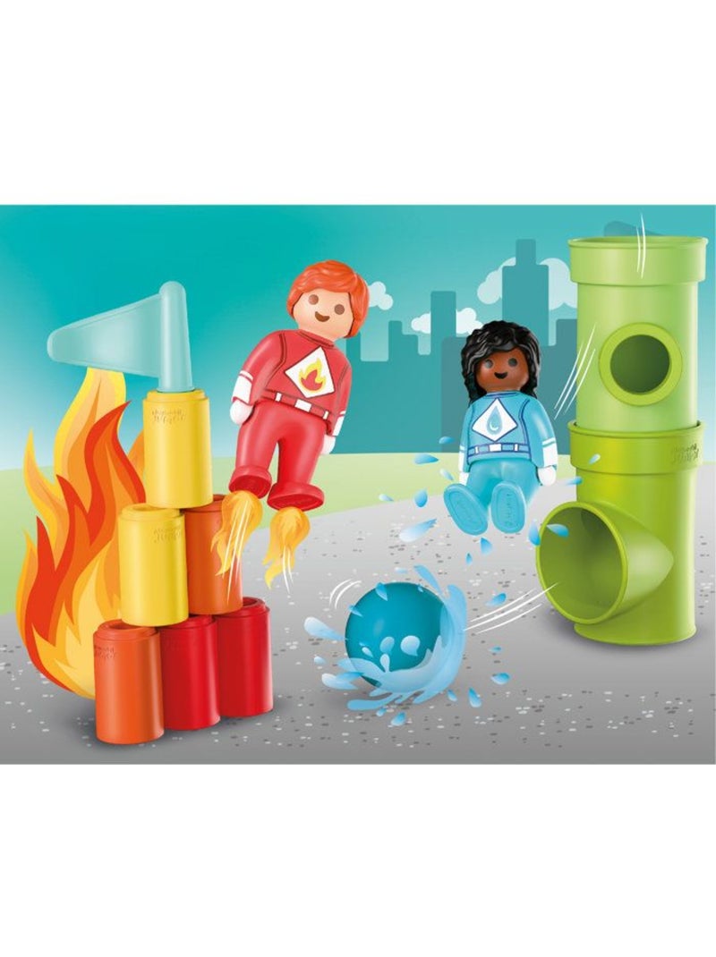 Playmobil junior 72085 super-héros en action N/A - Kiabi