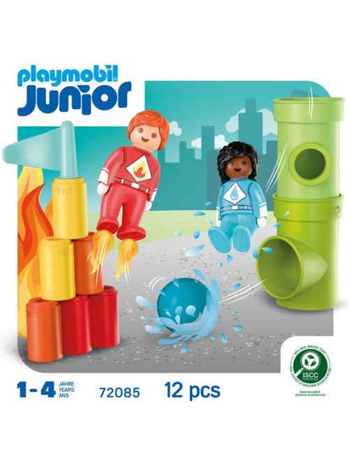 Playmobil junior 72085 super-héros en action - Kiabi