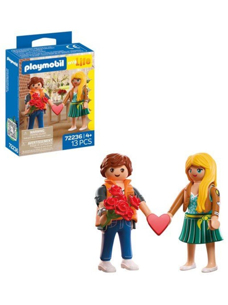 Playmobil my life 72236 couple amoureux N/A - Kiabi