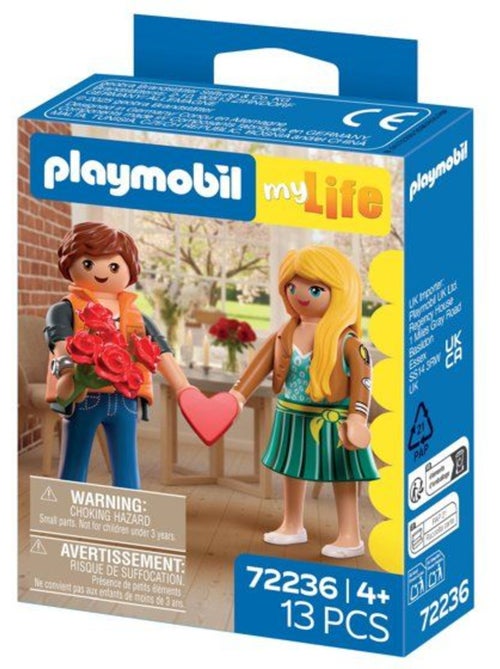 Playmobil my life 72236 couple amoureux - Kiabi