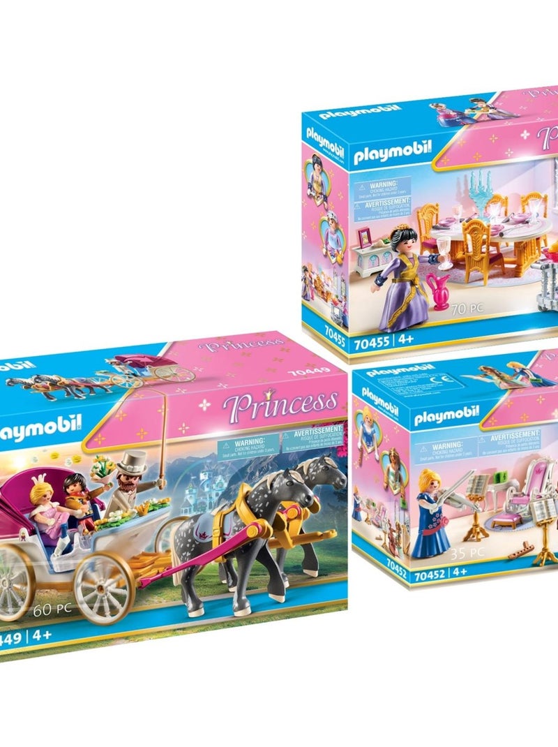 Playmobil – Princess – 70449+70452+70455 N/A - Kiabi