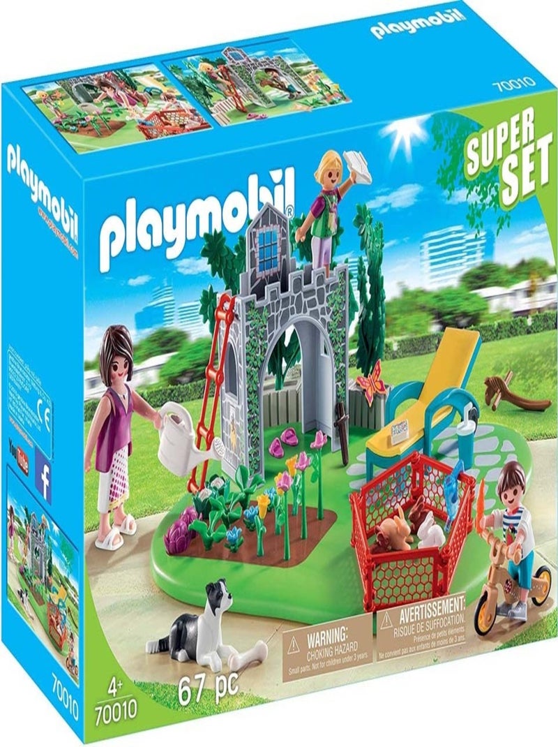 Playmobil Superset Famille Et Jardin - Playmobil N/A - Kiabi