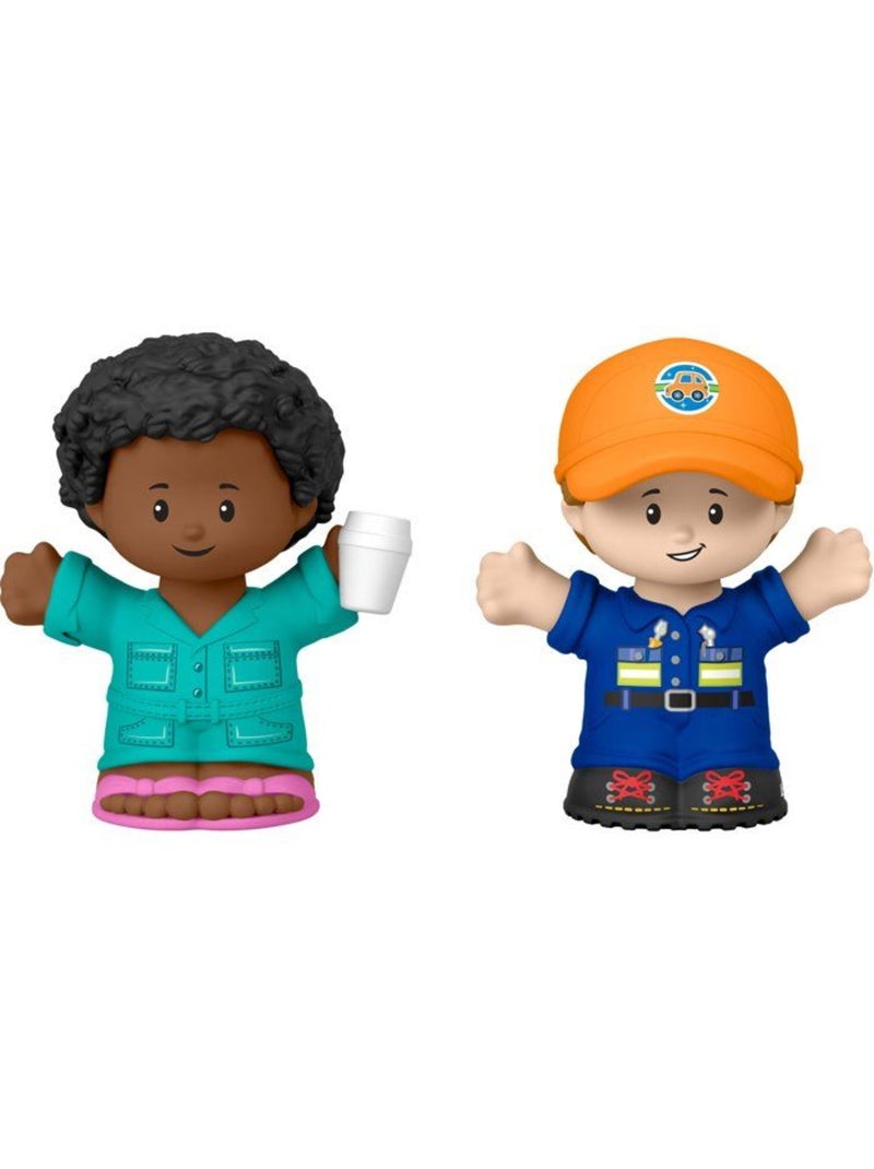 Playset - little people fisher-price - station lavage - 4 actions - véhicule inclus Multicolore - Kiabi