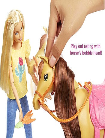 Playset Barbie Et Ses Chevaux - Barbie