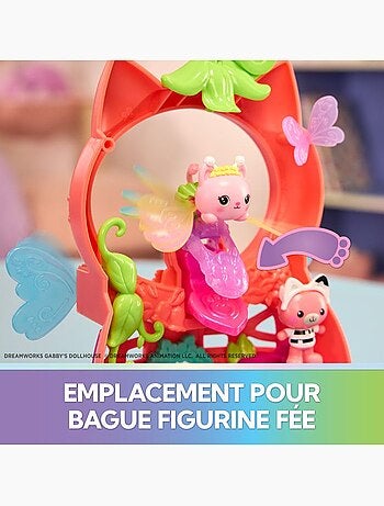 Playset fée magique - fairylandia - gabby et la maison magique