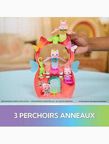 Playset fée magique - fairylandia - gabby et la maison magique