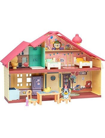 Playset maison anniversaire avec figurine + 13 accessoires - BLUEY