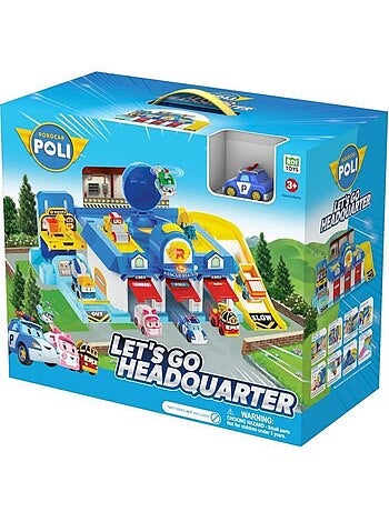 Playset Quartier Général - Robocar Poli - Silverlit
