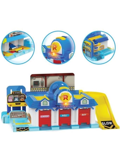 Playset Quartier Général - Robocar Poli - Silverlit - Kiabi