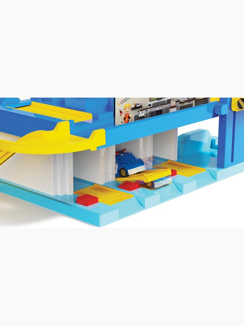 Playset Quartier Général - Robocar Poli - Silverlit Multicolore - Kiabi