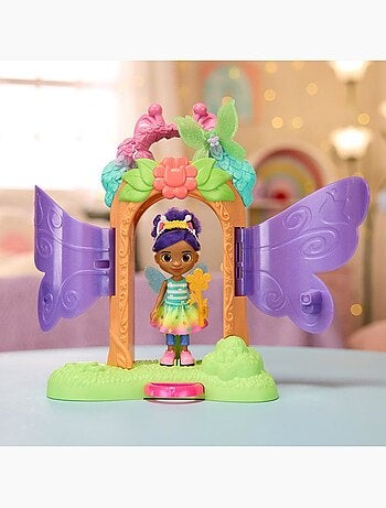 Playset transformation poupée - fairylandia - dès 3 ans - gabby et la maison magique