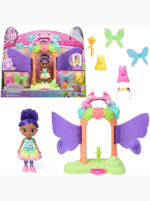 Playset transformation poupée - fairylandia - dès 3 ans - gabby et la maison magique - Kiabi