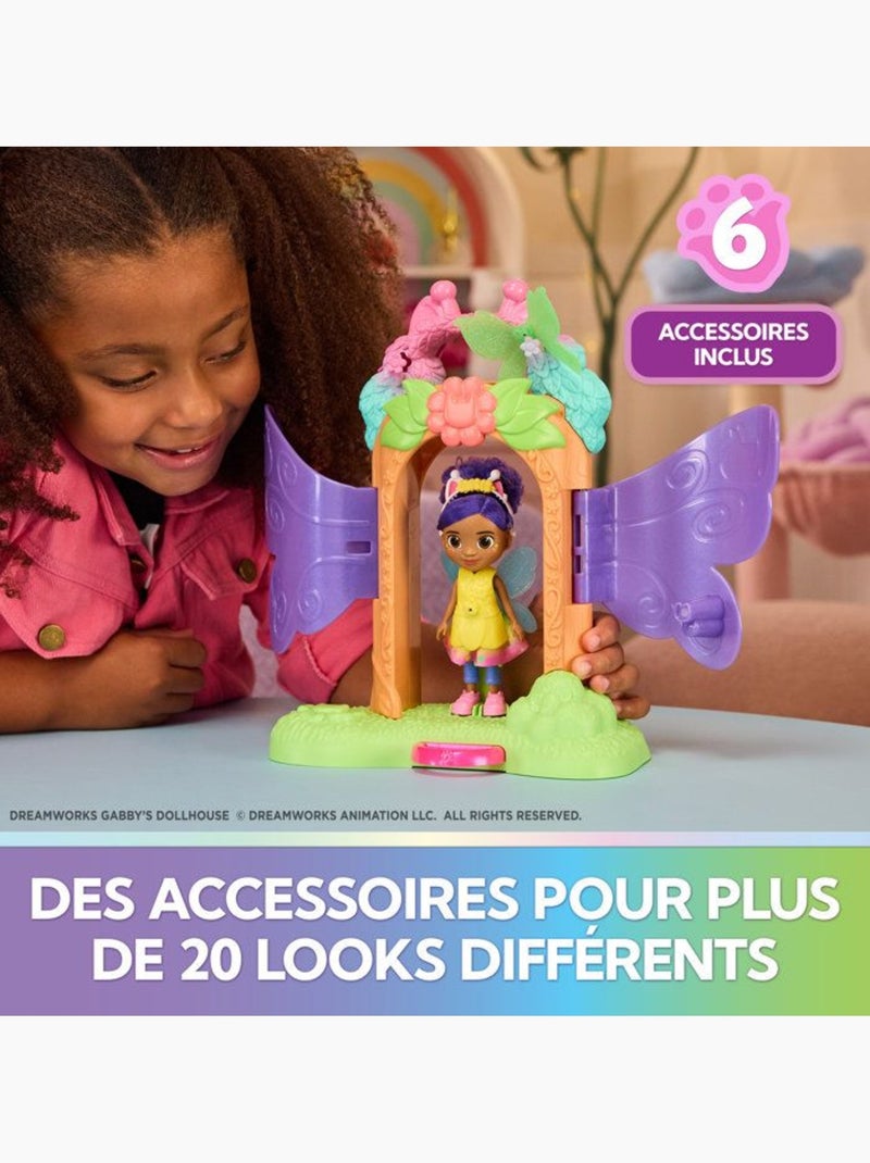 Playset transformation poupée - fairylandia - dès 3 ans - gabby et la maison magique Violet - Kiabi