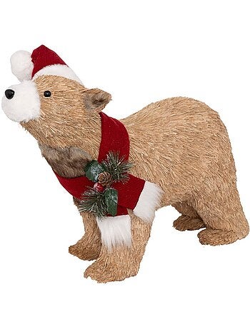 Plf ours bois bonnet l54cm
