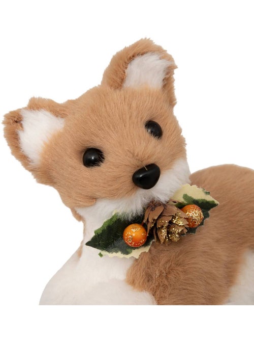 Plf renard fourrure l14cm - Kiabi