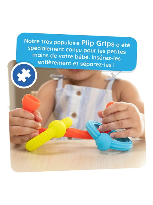 Plip kit, kit de construction en silicone imbriquant différentes formes - dès 3 ans - Kiabi