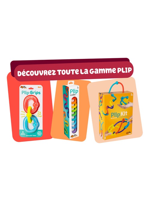 Plip kit, kit de construction en silicone imbriquant différentes formes - dès 3 ans - Kiabi